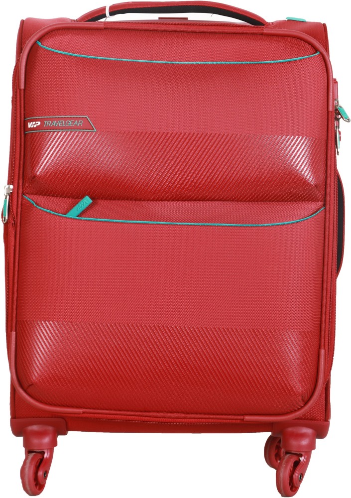 FLY Turbo 65 cms Soft Trolley Bag Check-in Suitcase - 26 inch Red - Price  in India