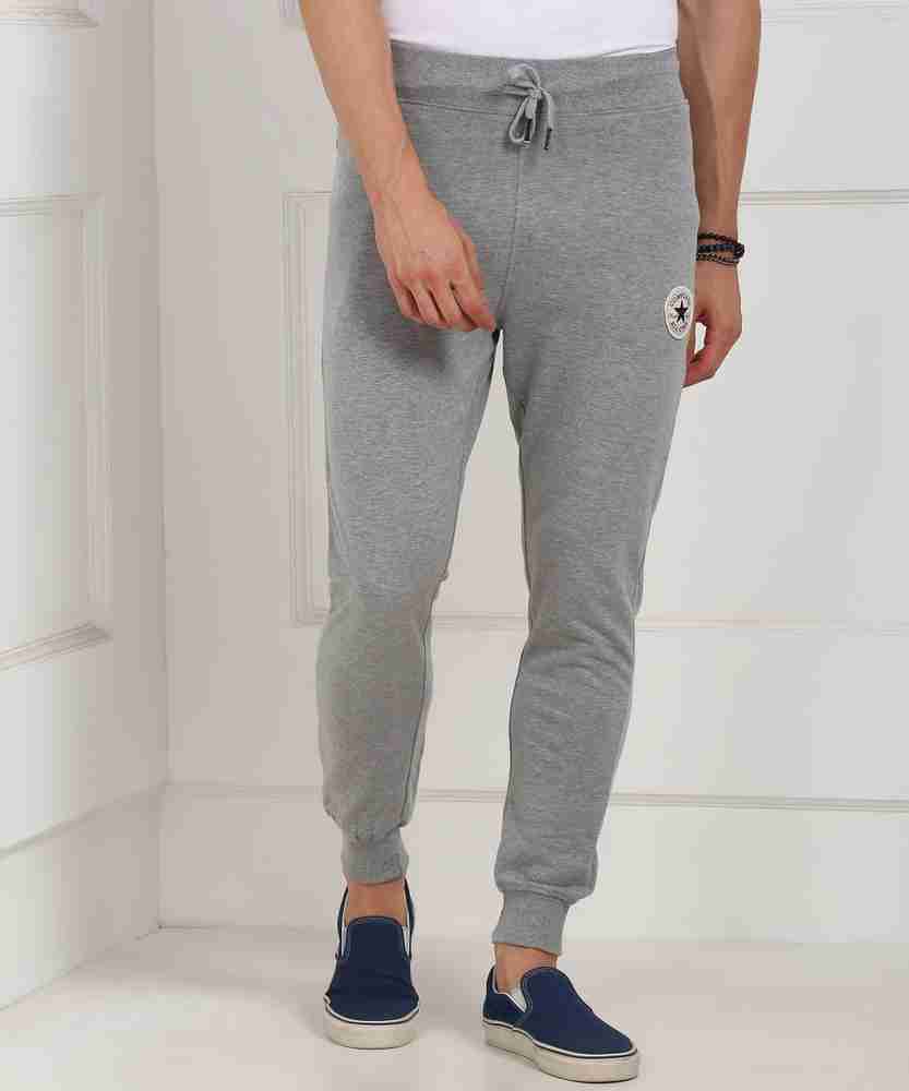 Mens grey converse joggers new arrivals