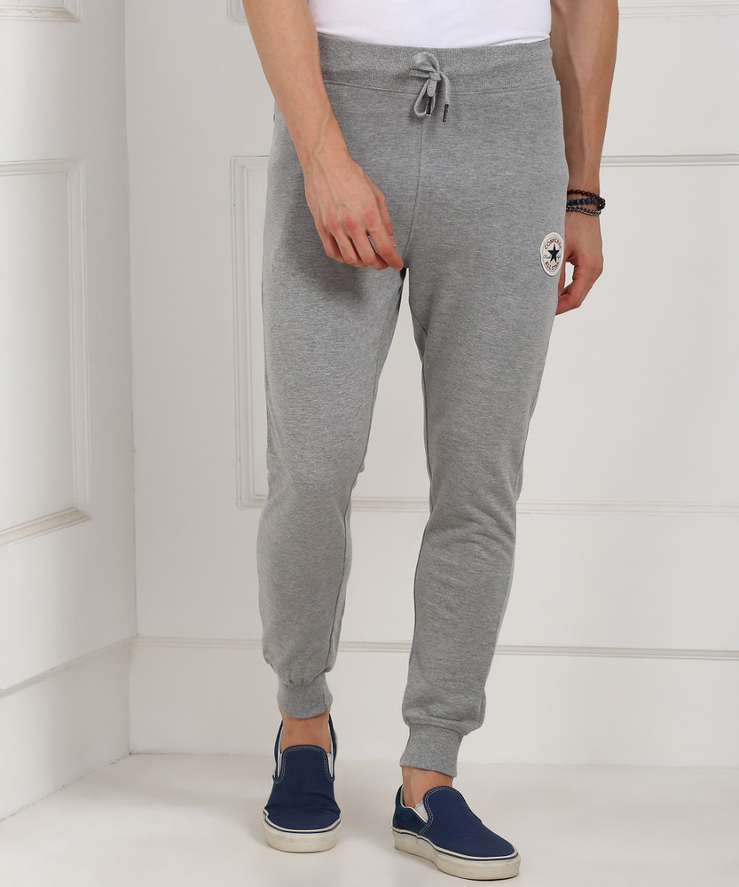 Mens grey converse new arrivals joggers