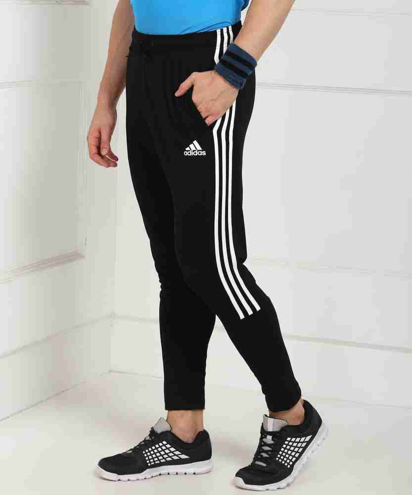 Adidas sales striped trousers