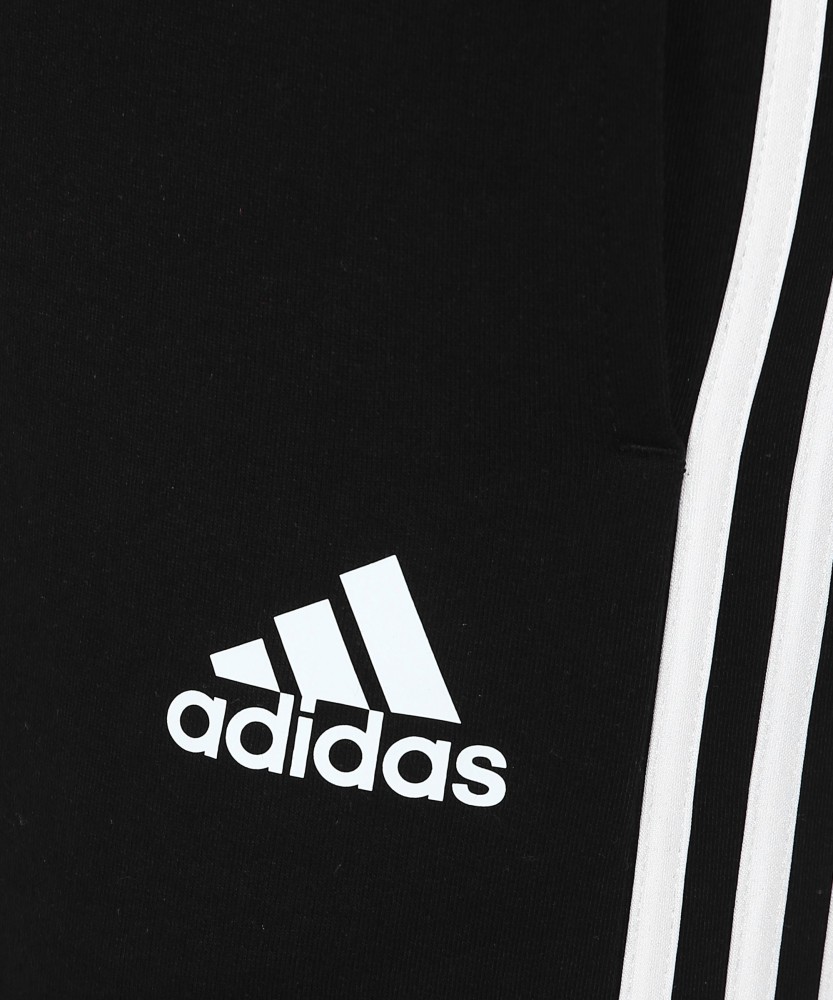 Black womens trousers with wide cut  ADIDAS  Pavidas