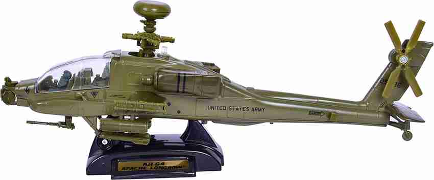 Motormax Die Cast Sky Wings 1:48 Boeing AH-64 Apache Longbow