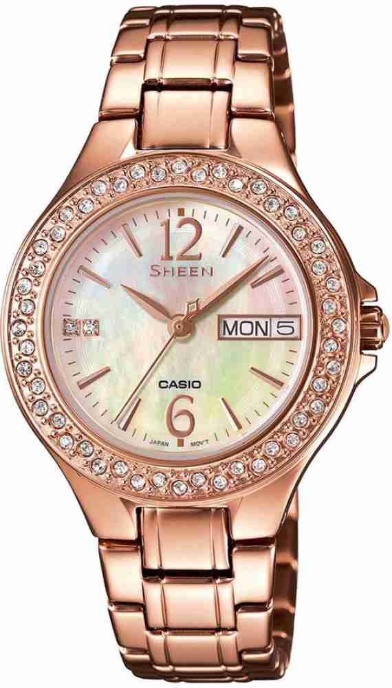 CASIO SHE-4800PG-9AUDR Sheen ( SHE-4800PG-9AUDR ) Analog Watch