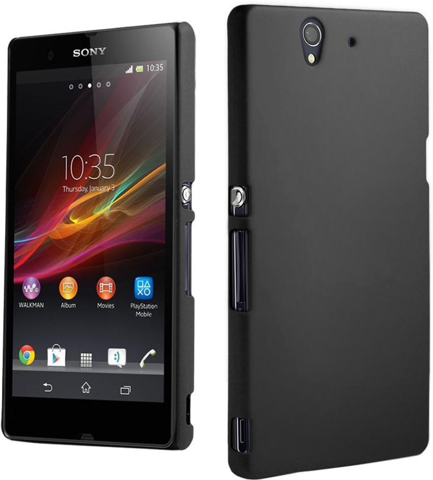 ss creation Back Cover for Sony Xperia Z Black Case, smooth finish, soft  rubber. - ss creation : Flipkart.com