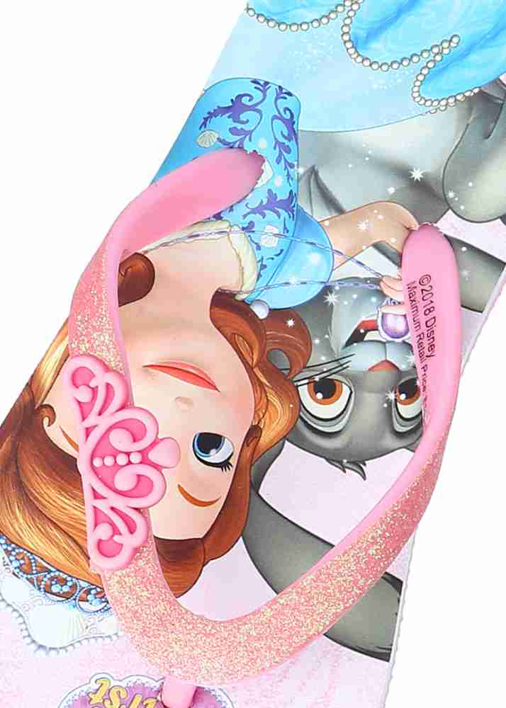 Girls disney online slippers