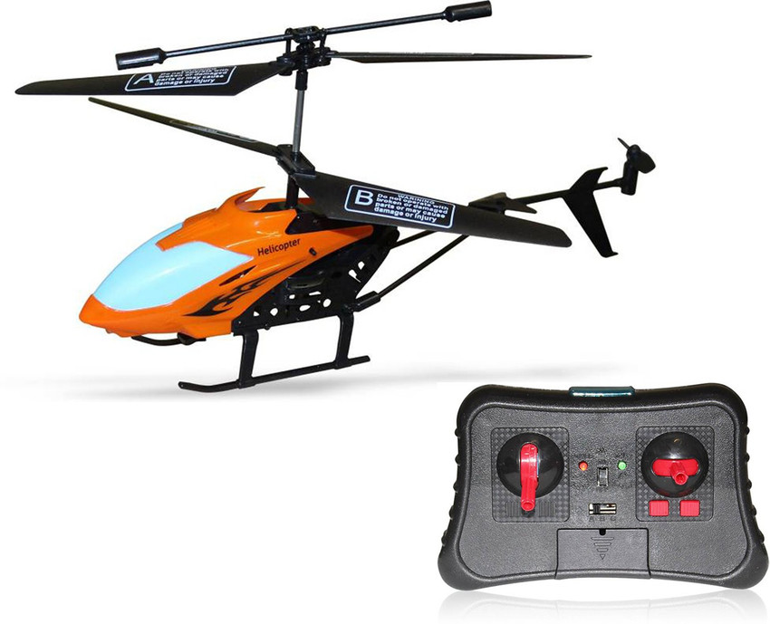 AKSHAT HIGH SPEED LH 1302 ORANGE COLOR REMOTE CONTROL HELICOPTER