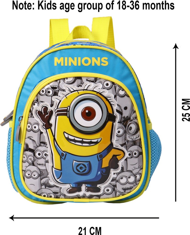 12 Inch Minions Children's Backpack Kids School Cute Daily Bag