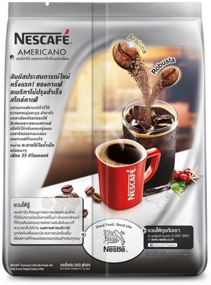 Instant Iced Coffee Powder Nescafe Ice Americano Finely Ground Roasted  Arabica