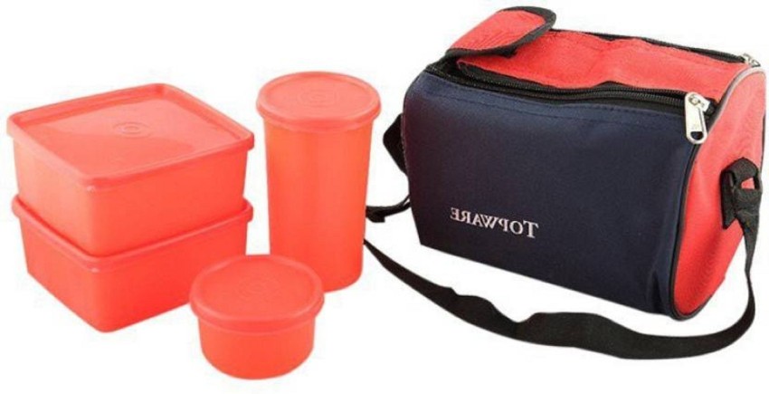 Topware 4 Containers Lunch Box (900 ml) Multicolour