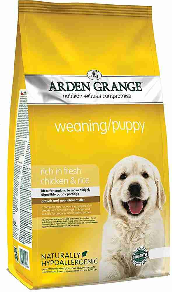 Arden Grange Weaning Puppy 6 kg Dry Young Dog Food Price in India Buy Arden Grange Weaning Puppy 6 kg Dry Young Dog Food online at Flipkart