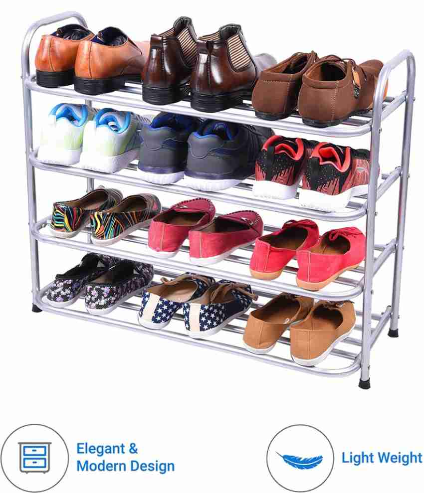 Benesta metal shoe outlet stand