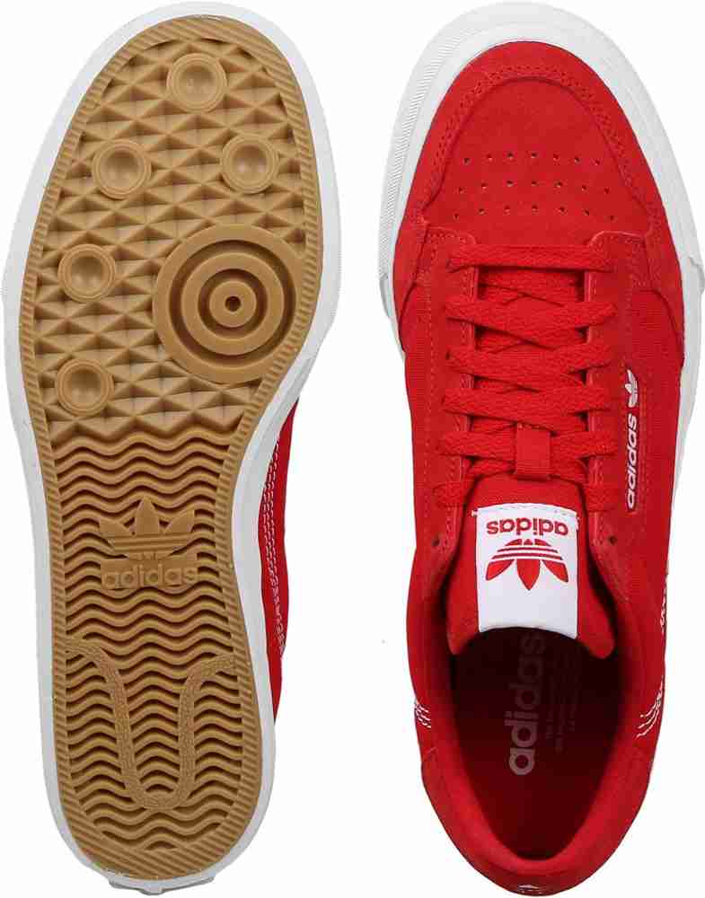 Adidas continental vulc red 2025