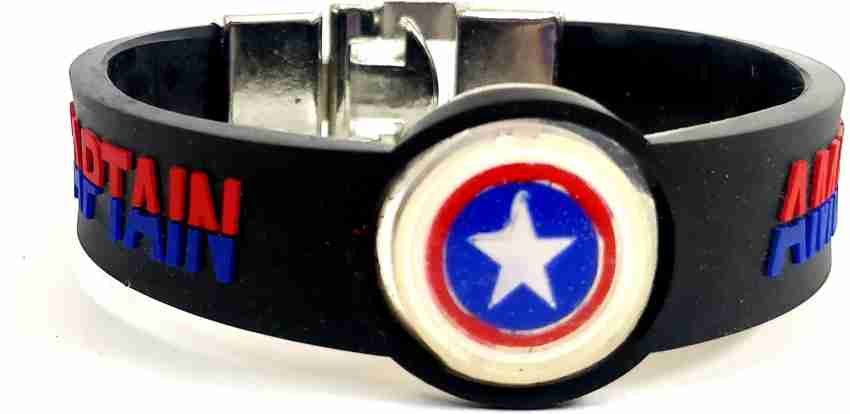 Captain america store wristband