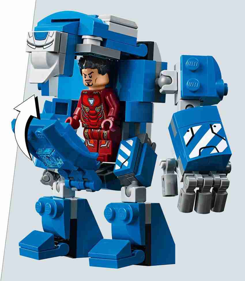 Iron man lego best sale robot