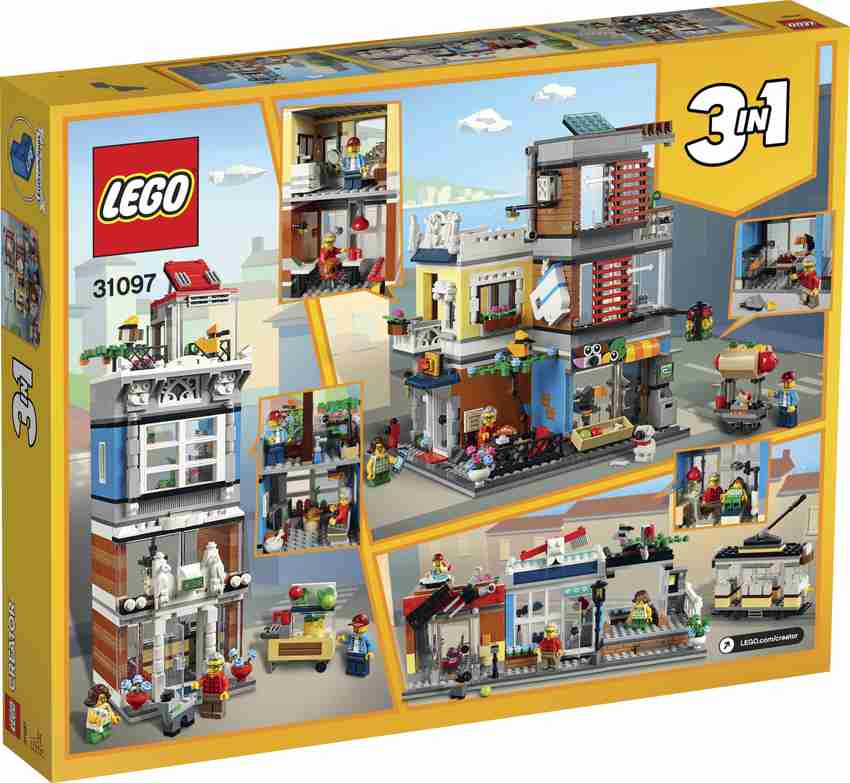 Lego townhouse and pet shop clearance