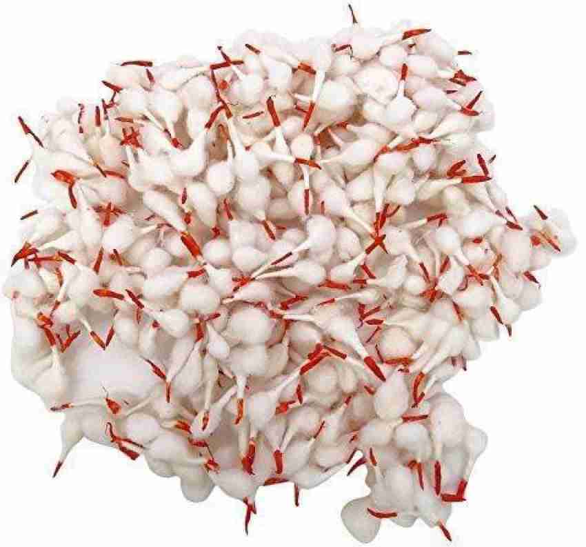 Nothura Red and White Rui Batti Cotton Wick Price in India - Buy Nothura  Red and White Rui Batti Cotton Wick online at