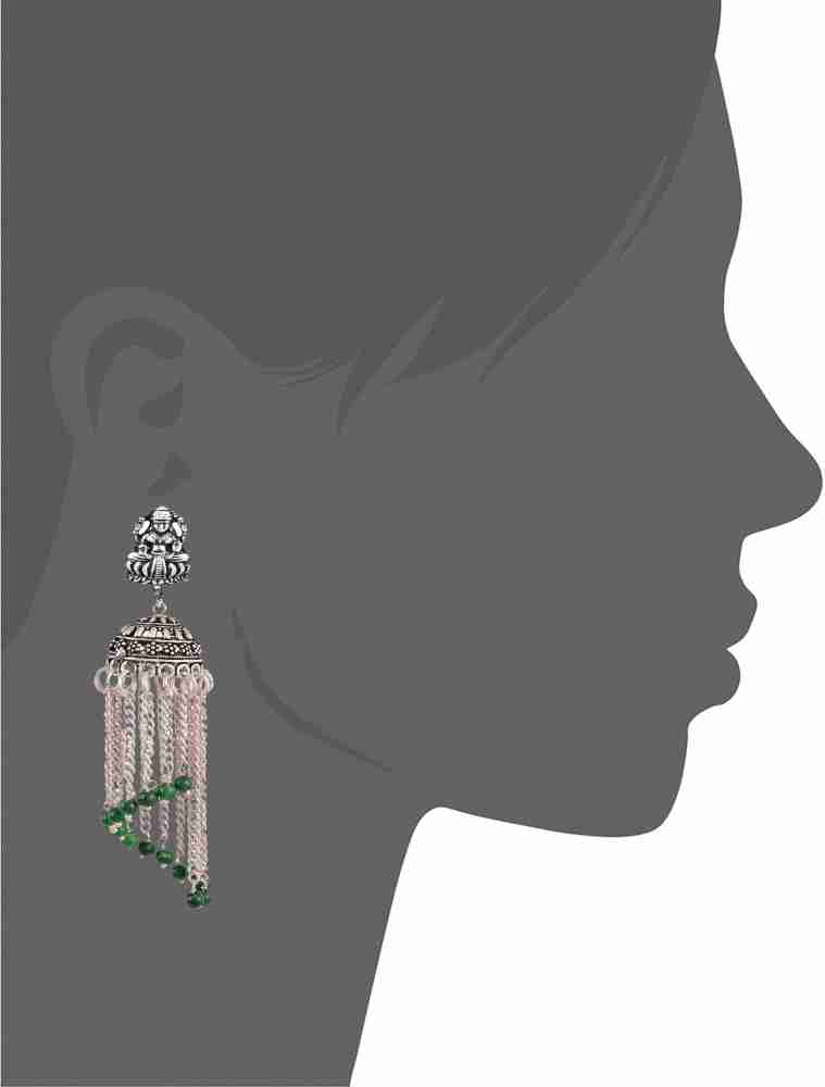 Gemma winged crystal hot sale fringe earrings