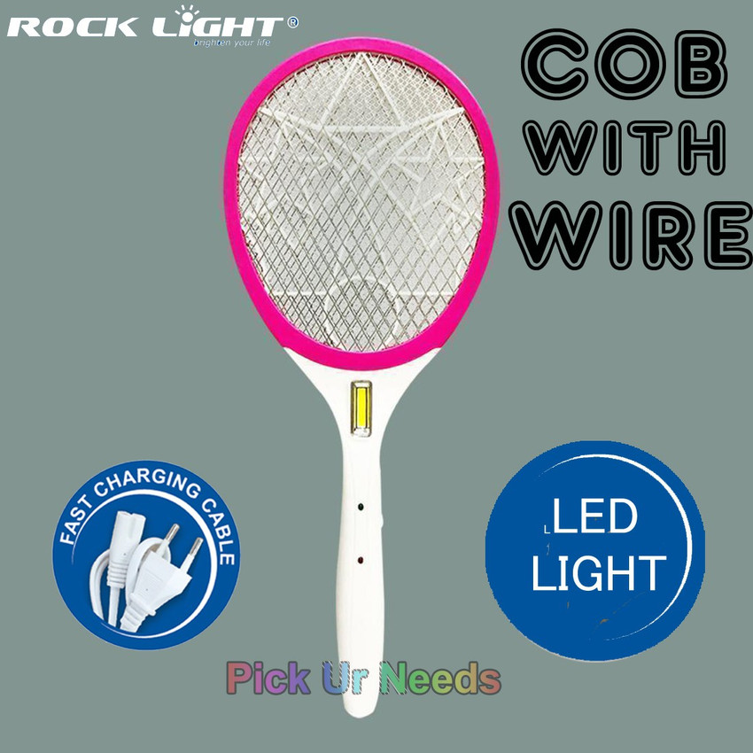 Rock light shop mosquito racket