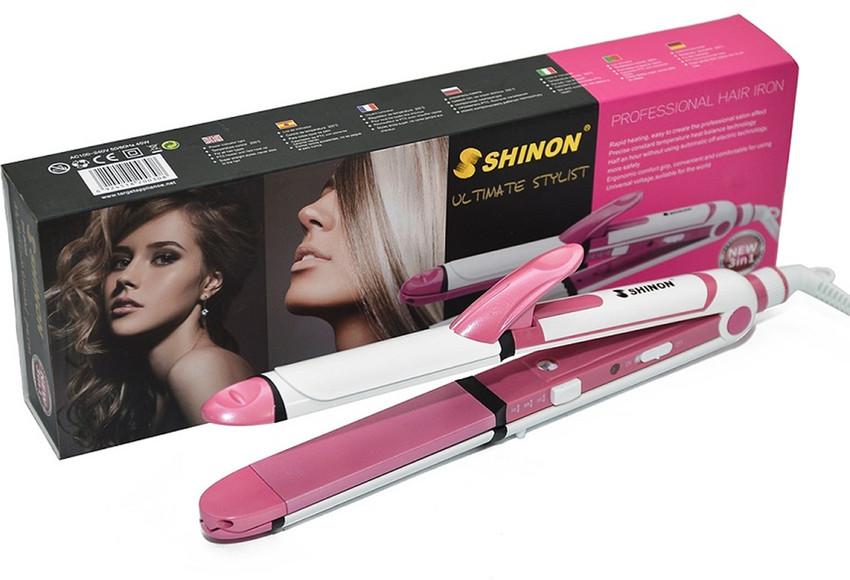 Shinon hair straightener sales 3 in 1 price