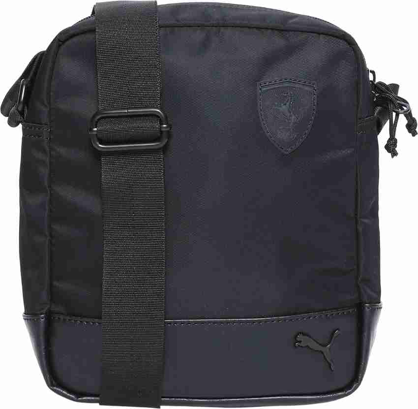 PUMA Black Sling Bag SF LS Portable Black Price in India Flipkart