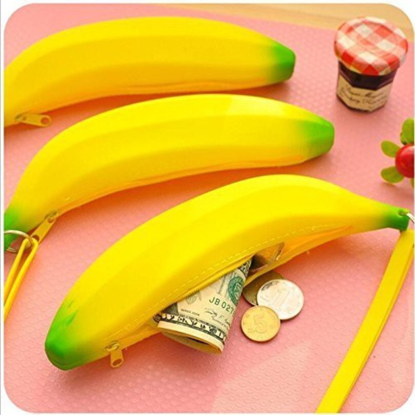 Banana Slim Pencil Pouch - AHZOA