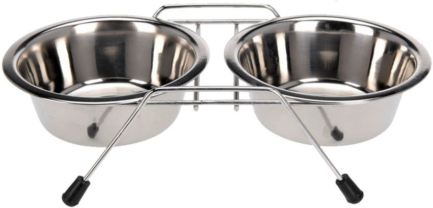 Pet Supplies : Pets Empire Stainless Steel Dog Bowl (Medium, Set of 2) 