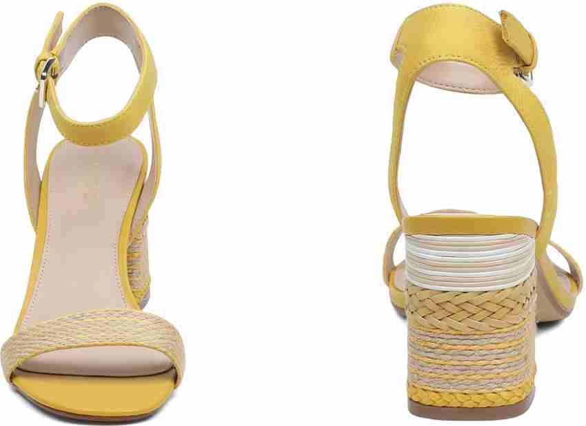 Aldo hot sale yellow heels