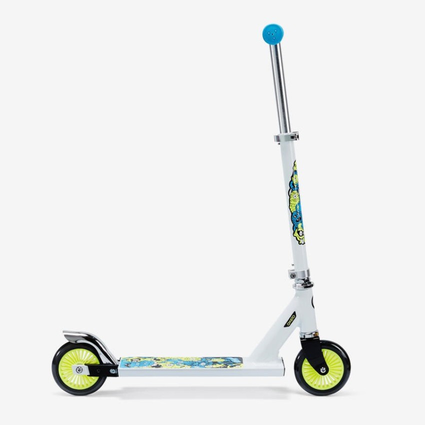 Oxelo by Decathlon PLAY 3 KIDS SCOOTER WHITE NEON Kids Scooter