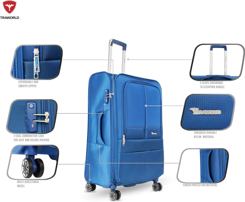 Traworld trolley bags 28 discount inches