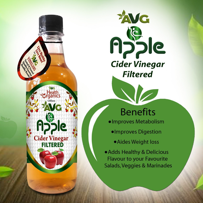 AVG APPLE CIDER VINEGAR Bottle of 500 ML