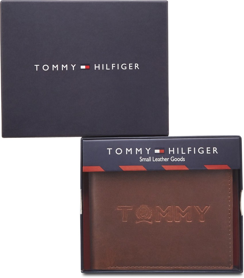 Genuine leather 2024 tommy hilfiger