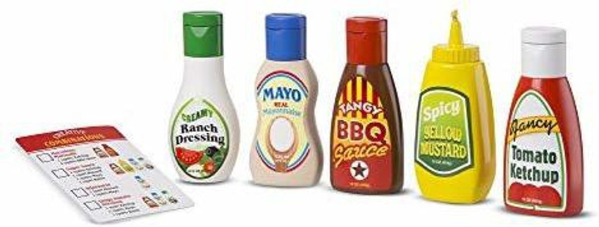 Melissa and doug condiment set store