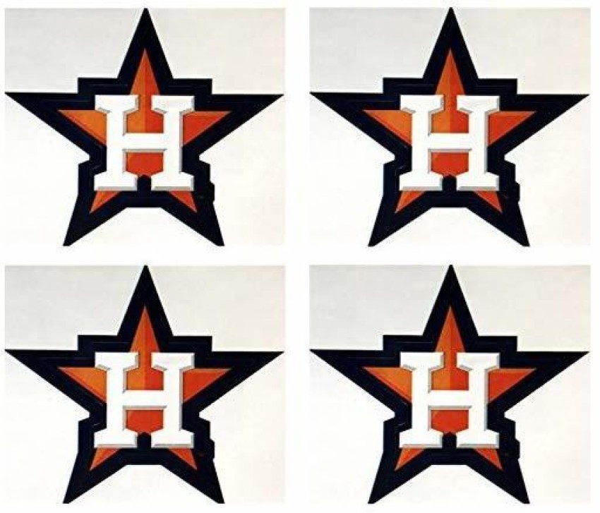 MLB Set Of 4 Houston Astros Team Logo Stickers Four Individual Major League  Baseball Official Helmet Emblems Texas - Set Of 4 Houston Astros Team Logo  Stickers Four Individual Major League Baseball