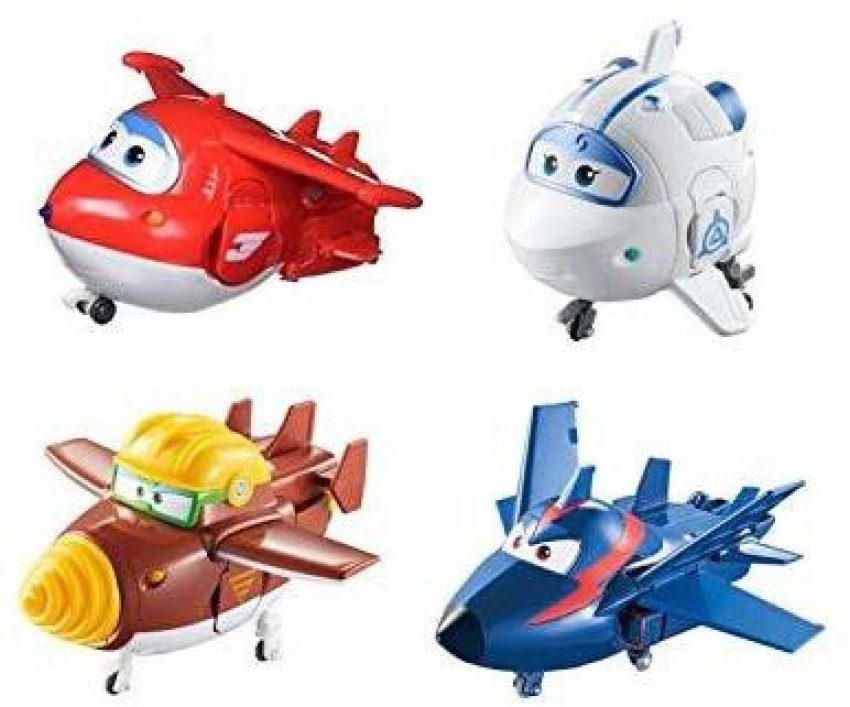 Super Wings Us730204 Transforming Toy Figures Jett Todd Astra & Nt Chase Scale  5 - Us730204 Transforming Toy Figures Jett Todd Astra & Nt Chase Scale 5  . shop for Super Wings products in India.