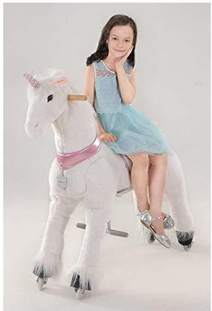 ufree Large Mechanical Rocking Horse Toy Ride On Bounce Up And