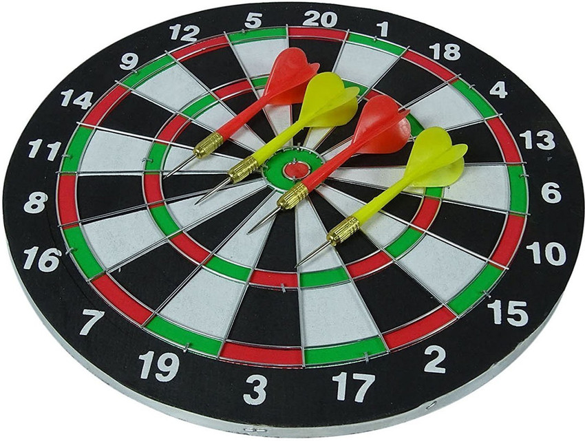 Portable dart board top