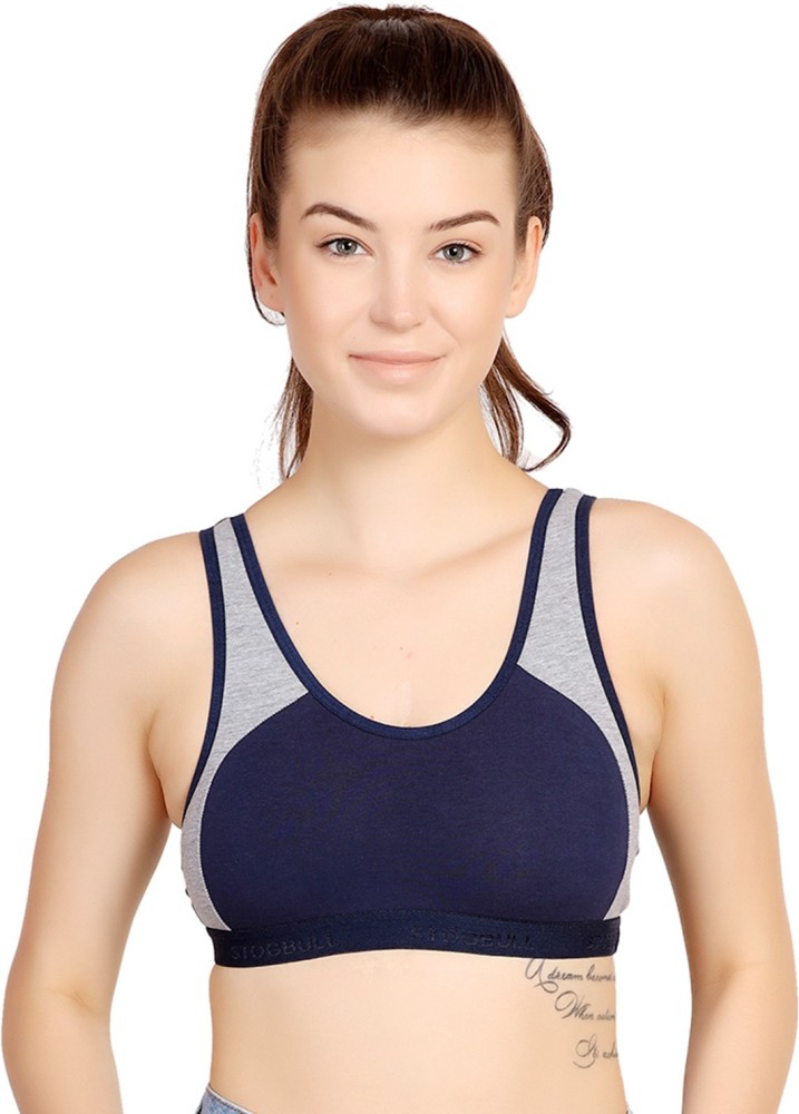 STOGBULL Best Quality Cotton Lycra Sports Bra Combo pack of 2 for girls and  women Women Sports Non Padded Bra - Buy STOGBULL Best Quality Cotton Lycra Sports  Bra Combo pack of