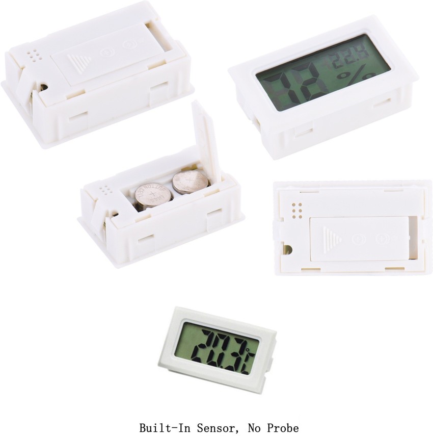 Mini Indoor Thermometer Hygrometer Analog 2 in 1 Temperature Humidity  Monitor Ga