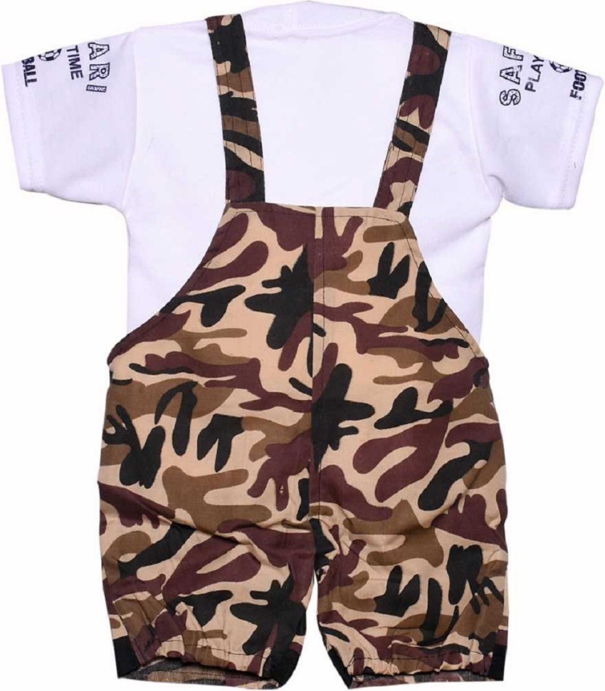 RS Dungaree For Boys & Girls Printed Cotton Blend Price in India - Buy RS  Dungaree For Boys & Girls Printed Cotton Blend online at