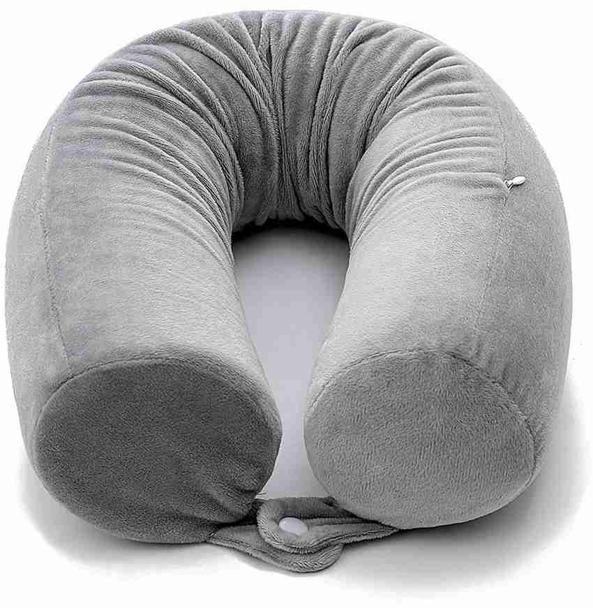 Twist top travel pillow