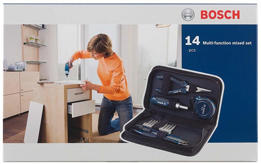 Bosch 14 best sale piece tool set