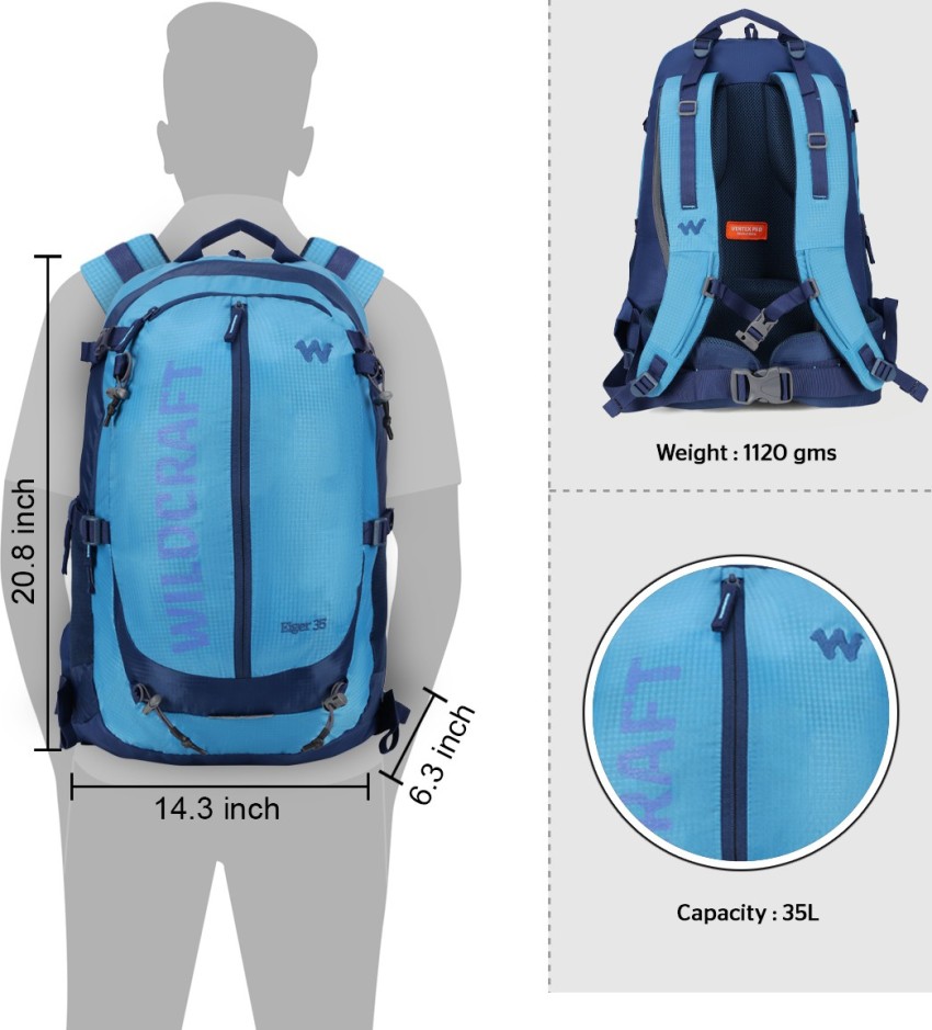 Wildcraft clearance rucksack 35l