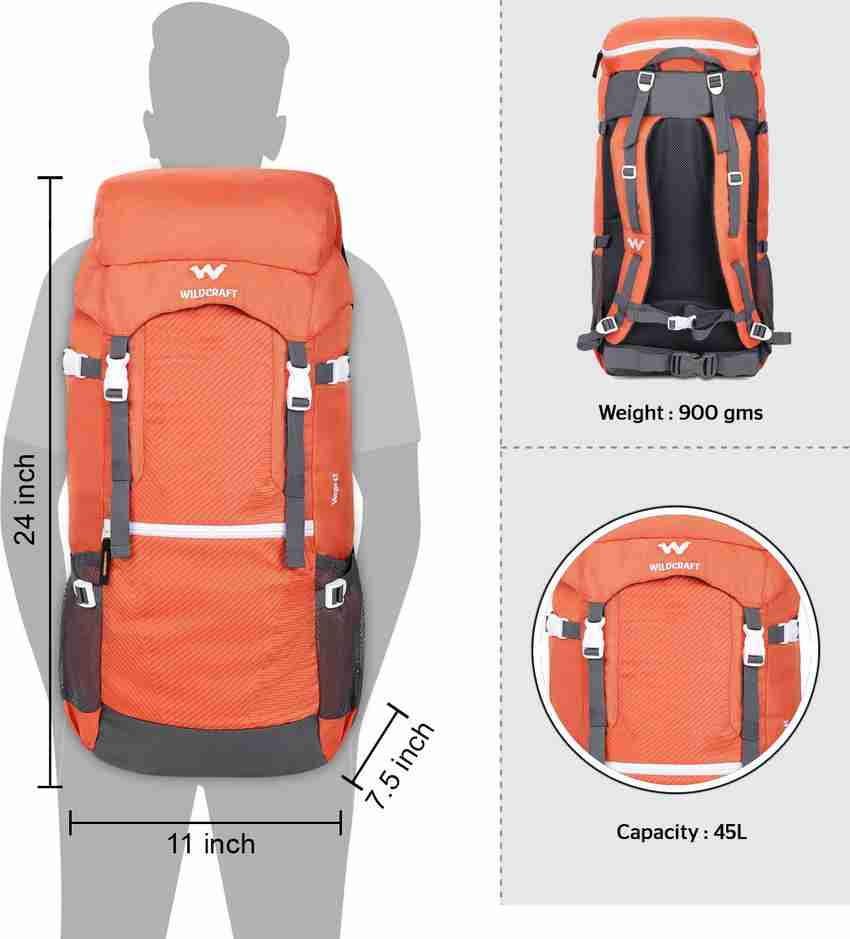 Wildcraft cliff 45 orange store