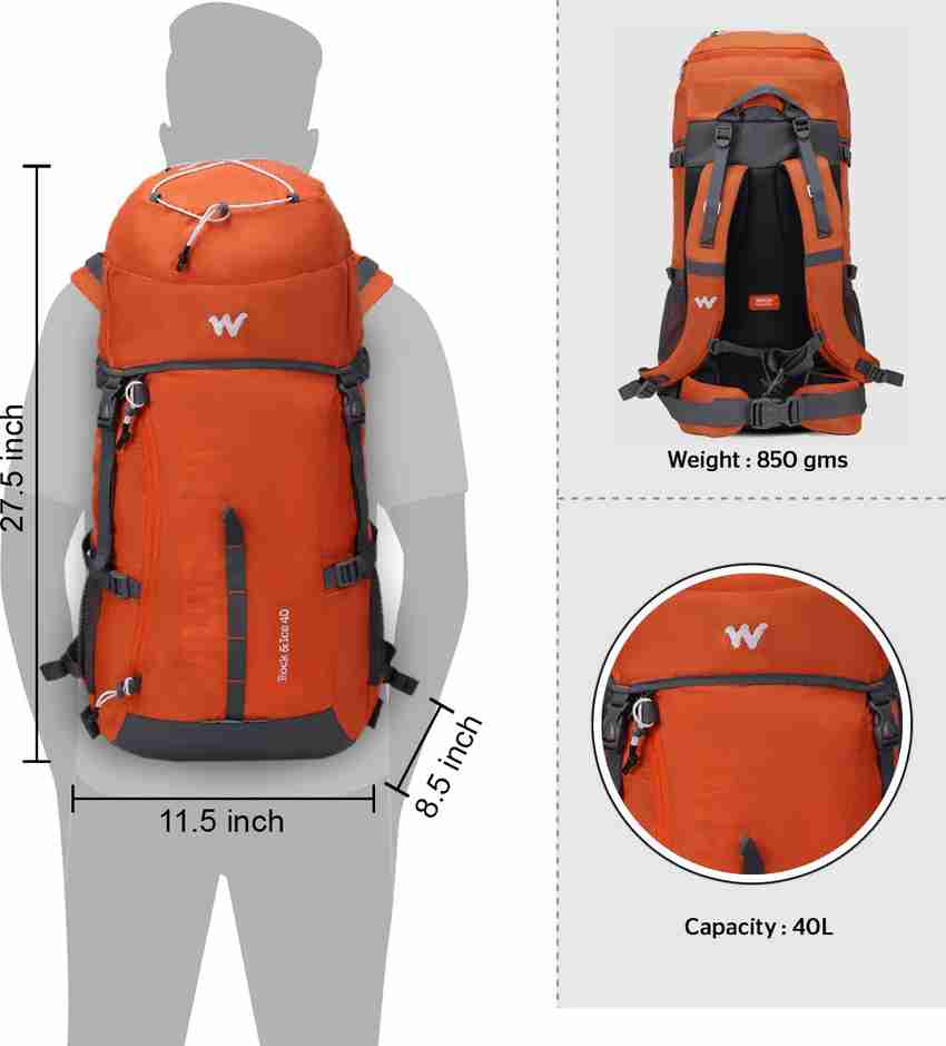 Wildcraft rucksack 40l 2025