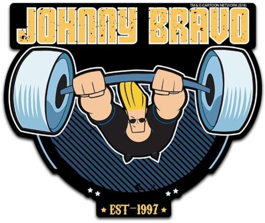 Johnny Bravo Cartoon Funny vinyl decal sticker 5