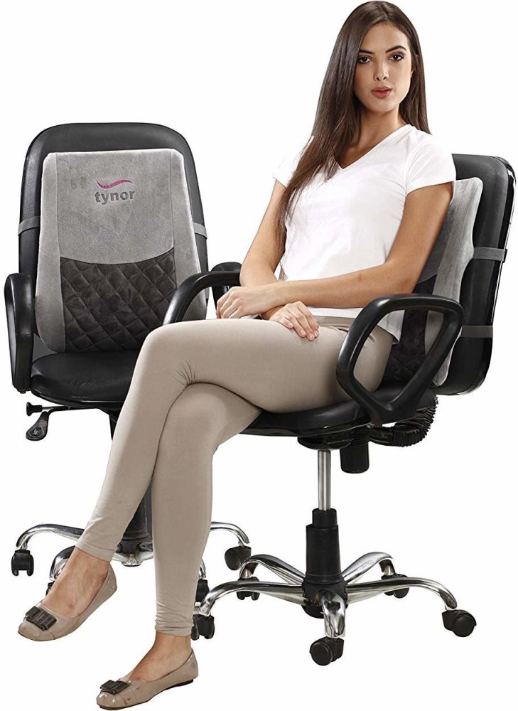 TYNOR Back Rest Back / Lumbar Support - Buy TYNOR Back Rest Back / Lumbar  Support Online at Best Prices in India - Fitness