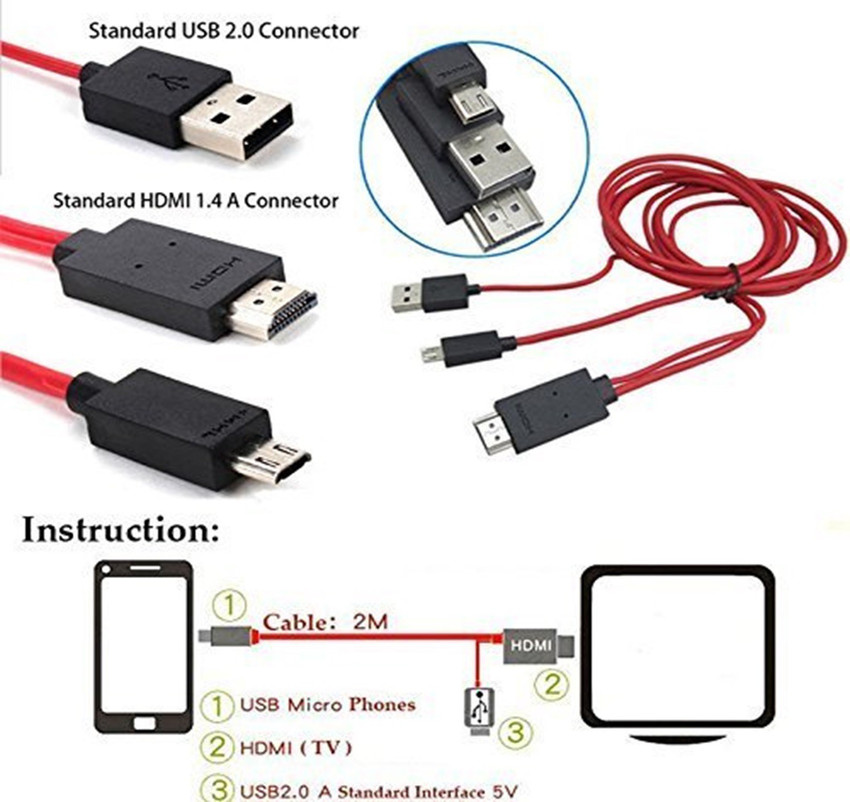 Micro usb 2.0 hdmi deals