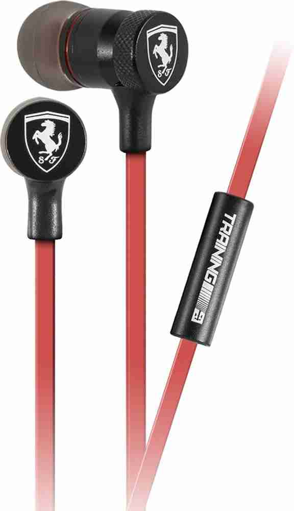Ferrari Scuderia Smart Sports Stereo Noise reduction Inline Mic
