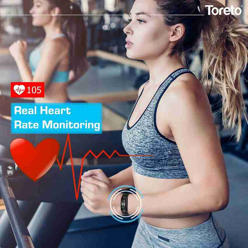 Toreto Zeal Fitness Smart Health Tracker Band 3 Price in India