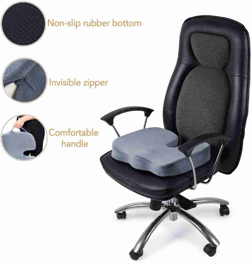 Coccyx Seat Cushion Sciatica Tailbone Back Support Pain Relief Office Chair  UK